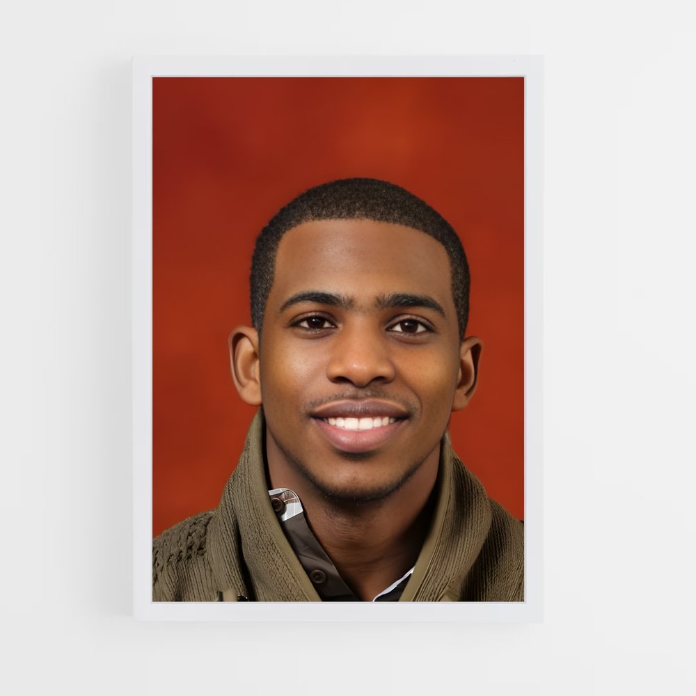 ap-chris paul-5 cadre Blanc