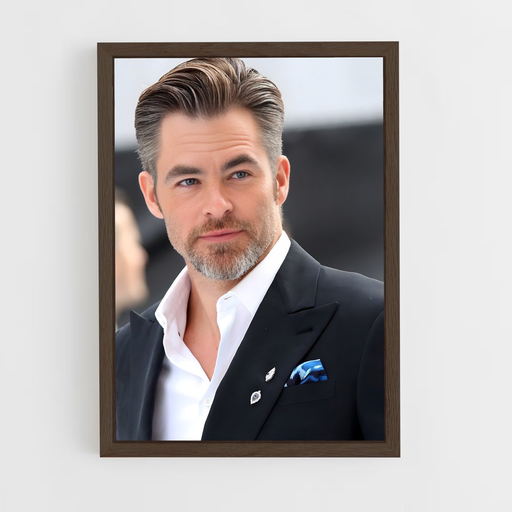 ap-chris pine-1 cadre Bois foncé