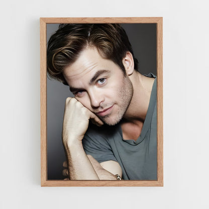 ap-chris pine-4 cadre Bois clair
