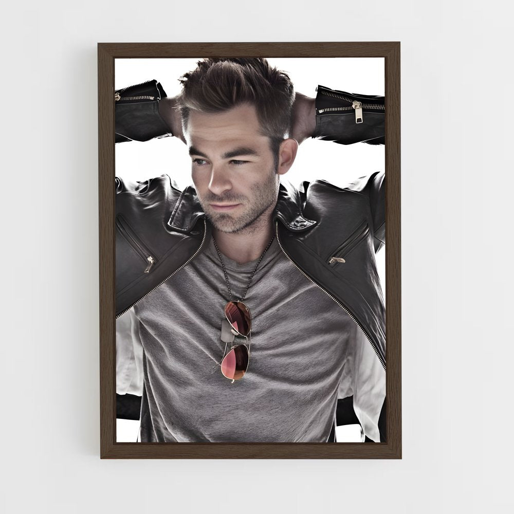 ap-chris pine-5 cadre Bois foncé