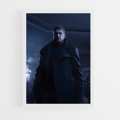 ap-chris redfield-2 cadre Blanc