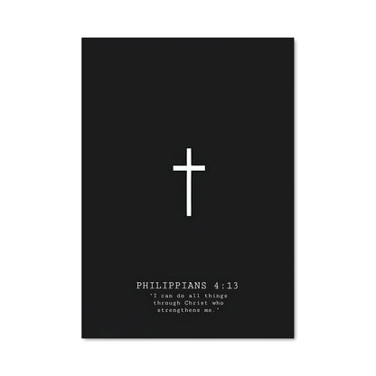 Poster Christian cross 16246