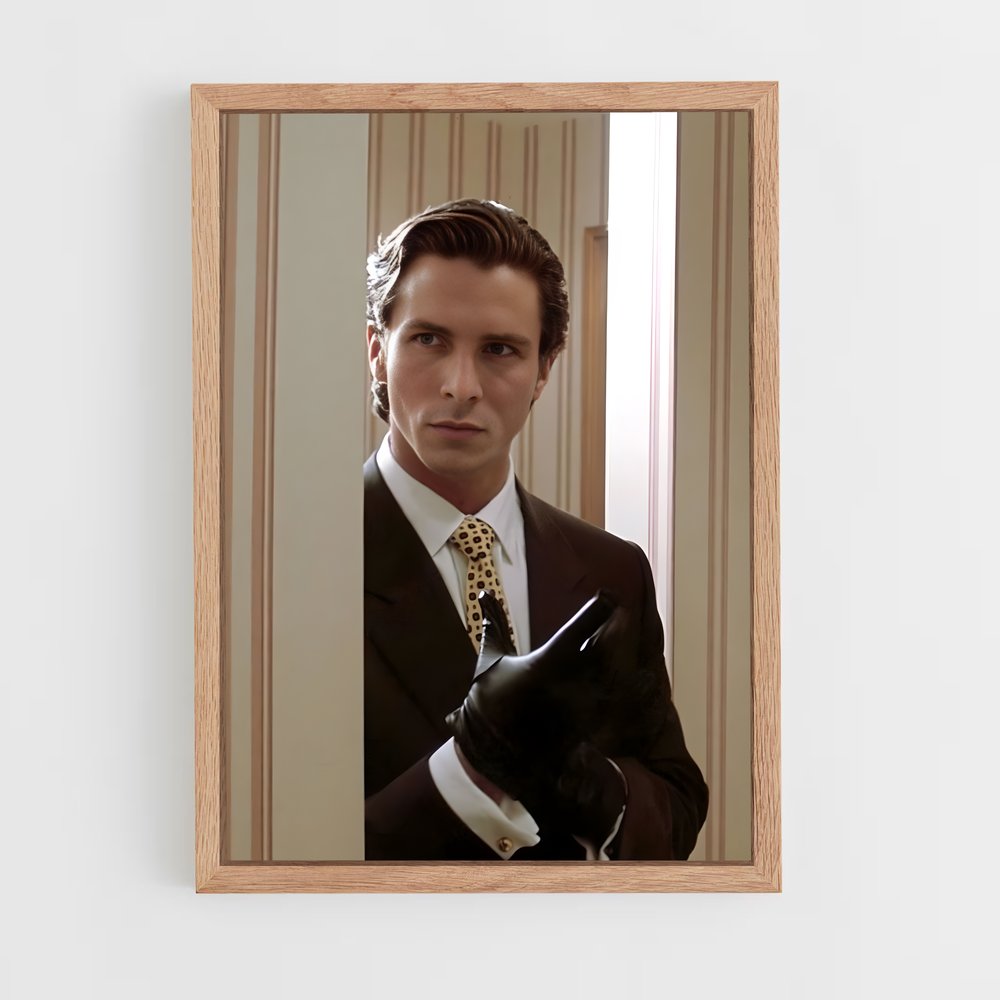ap-christian bale-5 cadre Bois clair