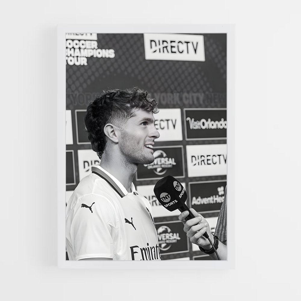 ap-christian pulisic-3 cadre Blanc