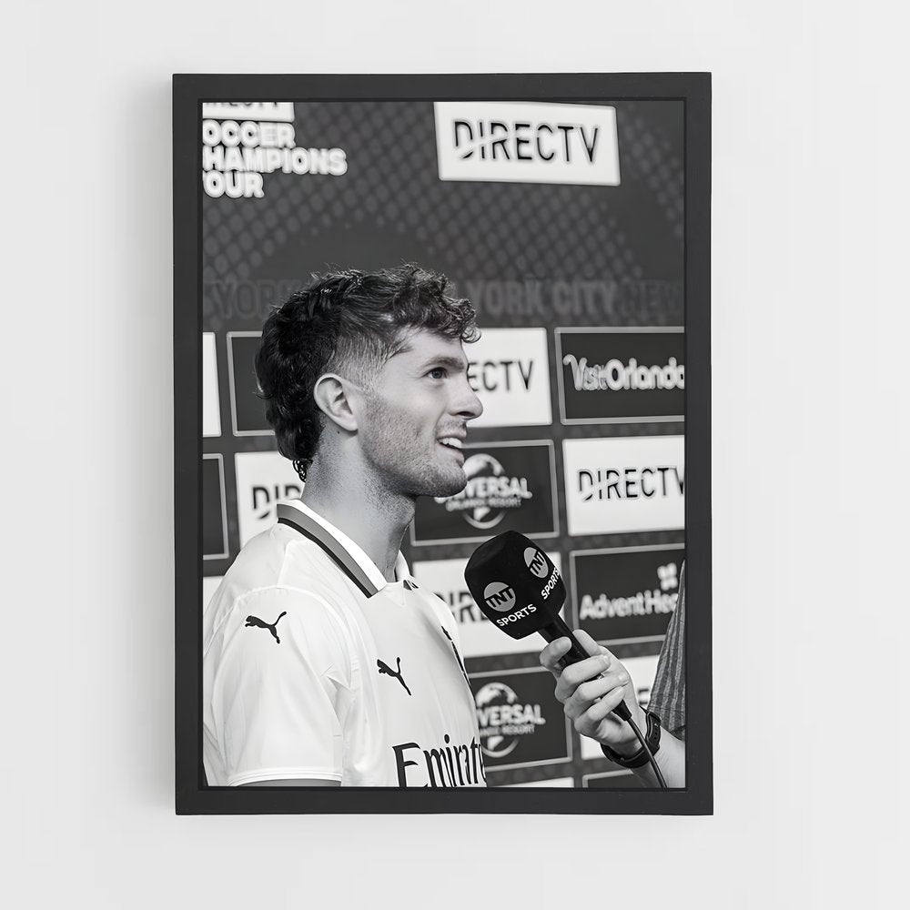 ap-christian pulisic-3 cadre Noir