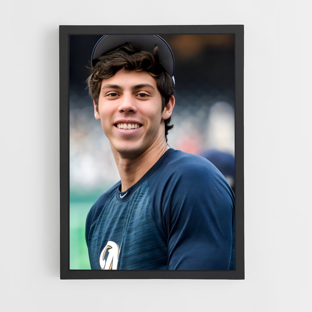 ap-christian yelich-1 cadre Noir