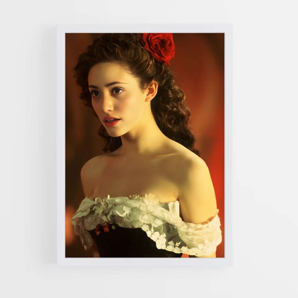 ap-christine daae-1 cadre Blanc