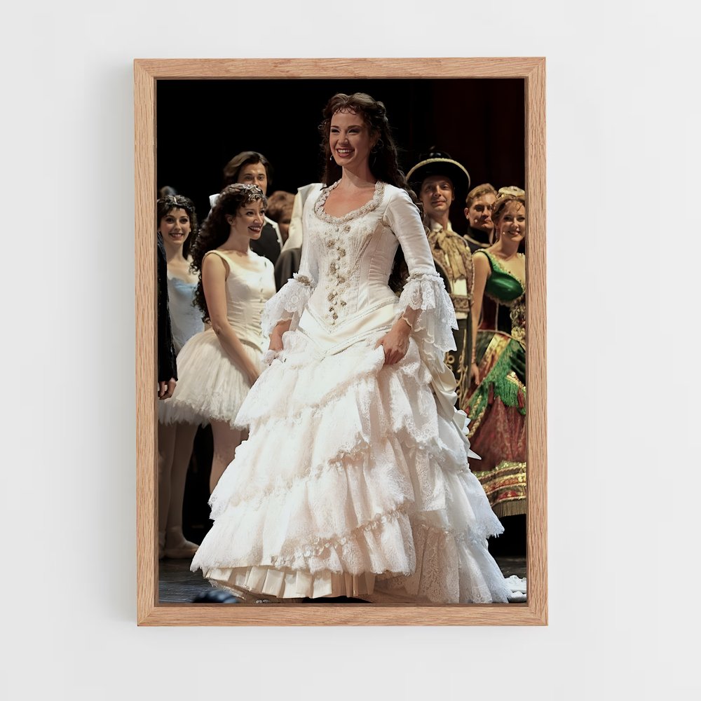 ap-christine daae-3 cadre Bois clair