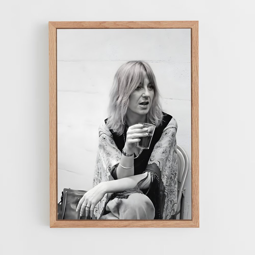 ap-christine mcvie-8 cadre Bois clair