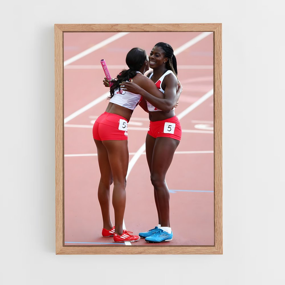 ap-christine ohuruogu-3 cadre Bois clair