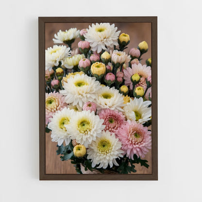 ap-chrysanthemum-6 cadre Bois foncé
