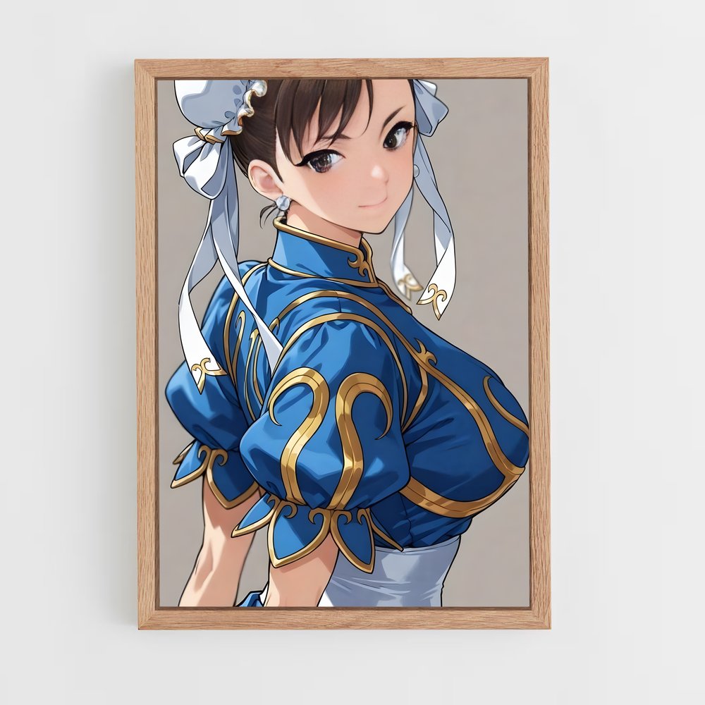 ap-chun li-9 cadre Bois clair