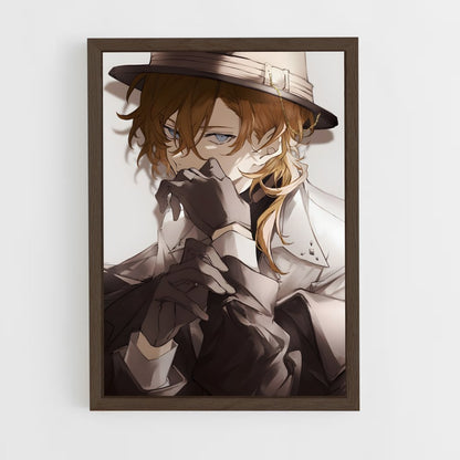 ap-chuuya nakahara-3 cadre Bois foncé