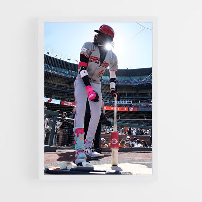 ap-cincinnati reds-6 cadre Blanc