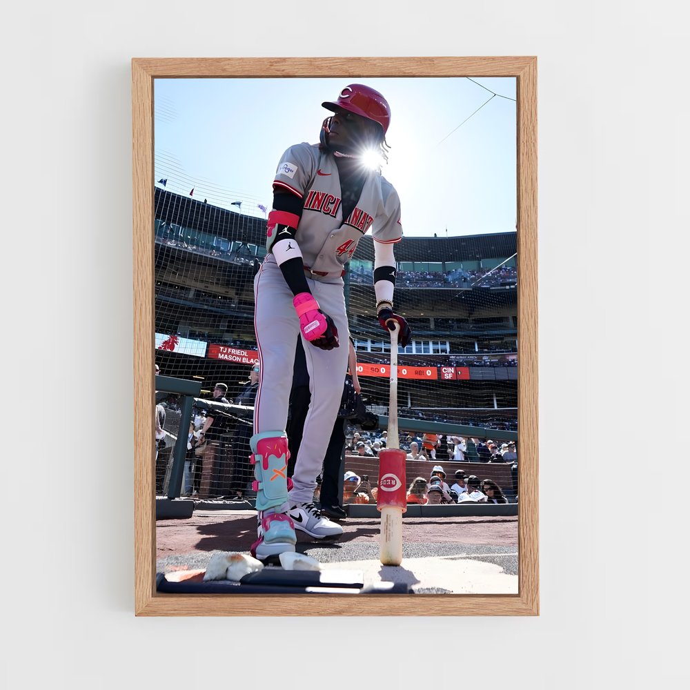 ap-cincinnati reds-6 cadre Bois clair