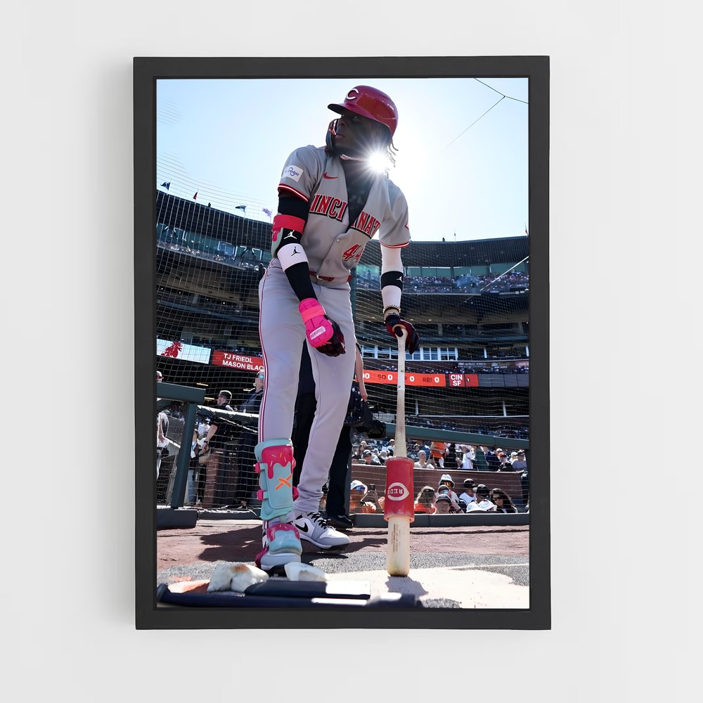 ap-cincinnati reds-6 cadre Noir