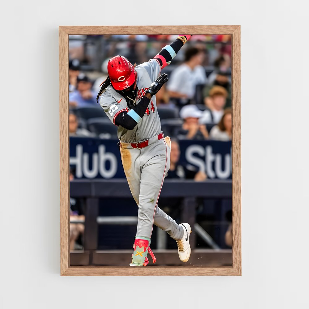 ap-cincinnati reds-7 cadre Bois clair