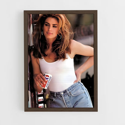 ap-cindy crawford-1 cadre Bois foncé