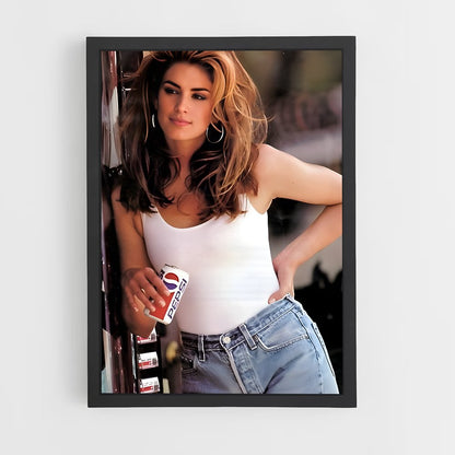 ap-cindy crawford-1 cadre Noir