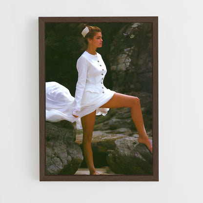 ap-cindy crawford-5 cadre Bois foncé
