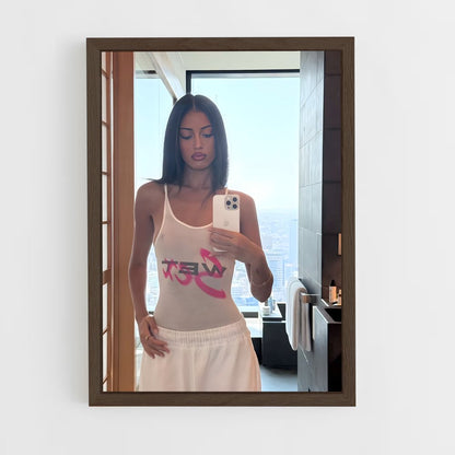 ap-cindy kimberly-9 cadre Bois foncé