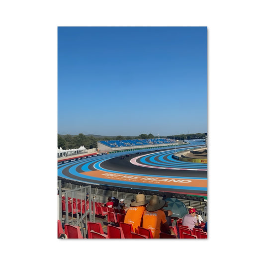 Poster Ciel Azur Paul Ricard