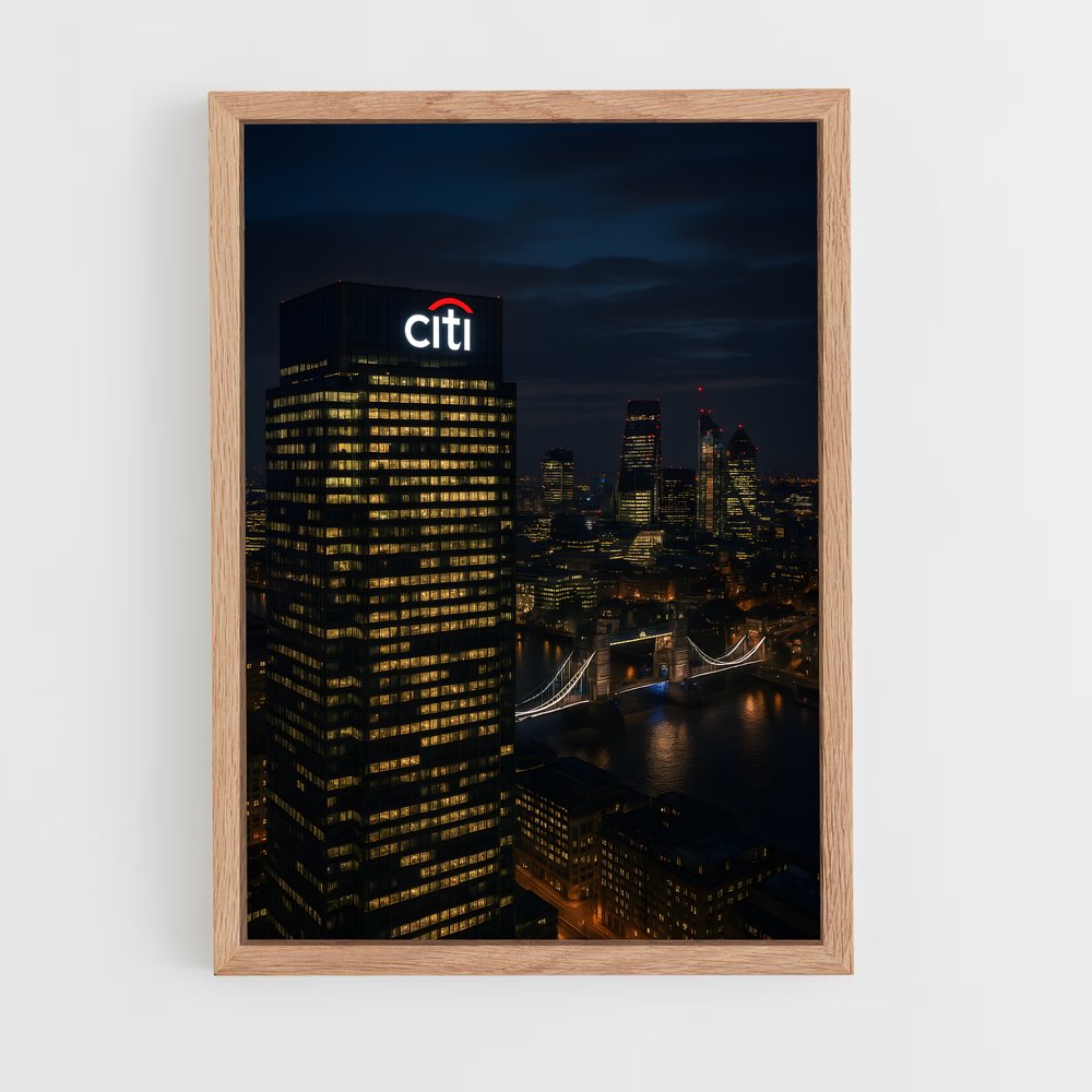 ap-citigroup-1 cadre Bois clair