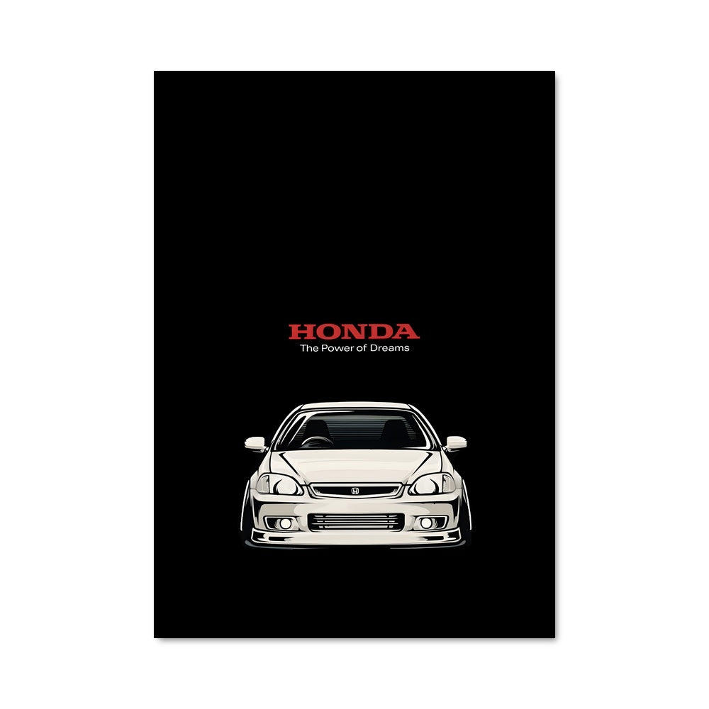 Poster Civic type r ek9 77657