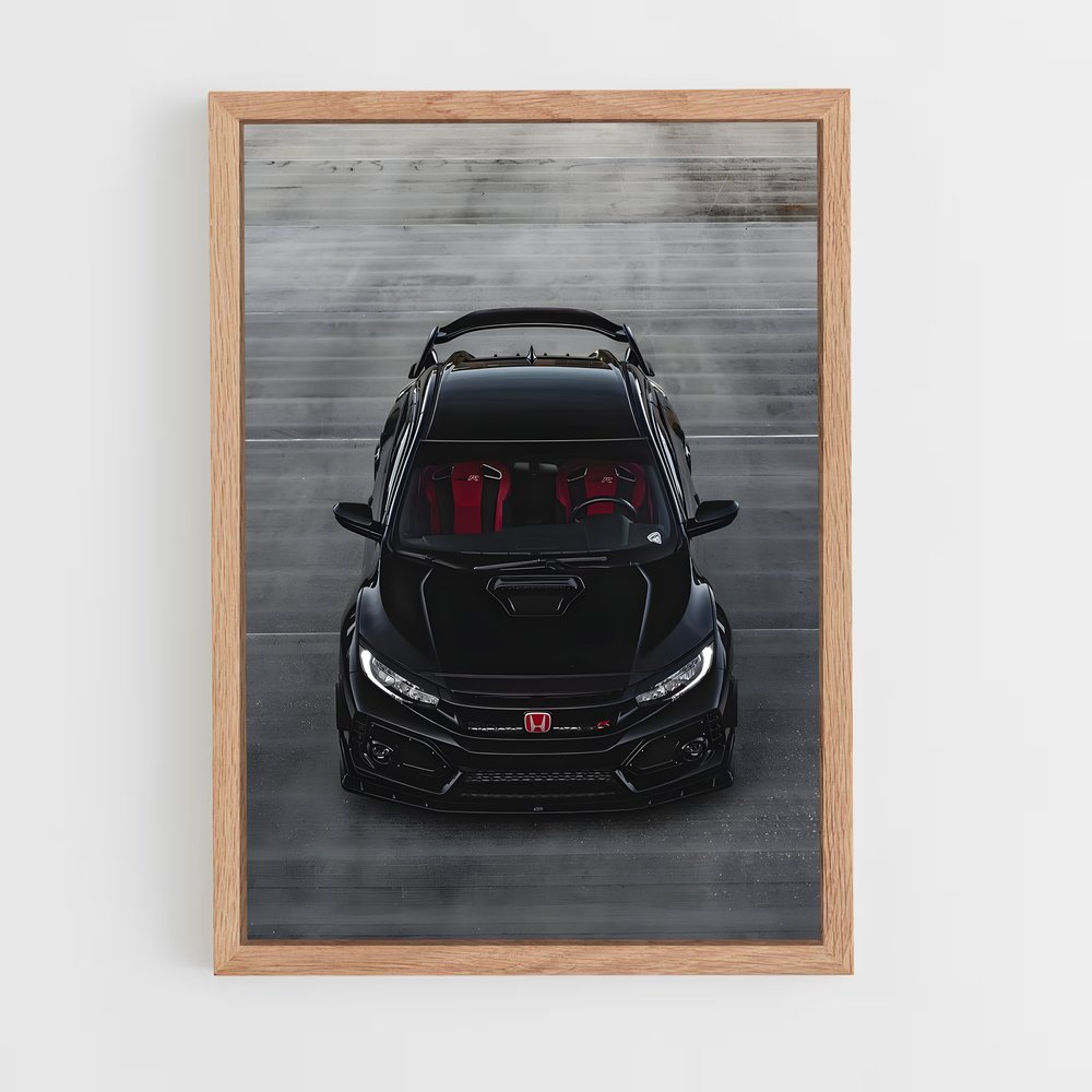 ap-civic type r-1 cadre Bois clair