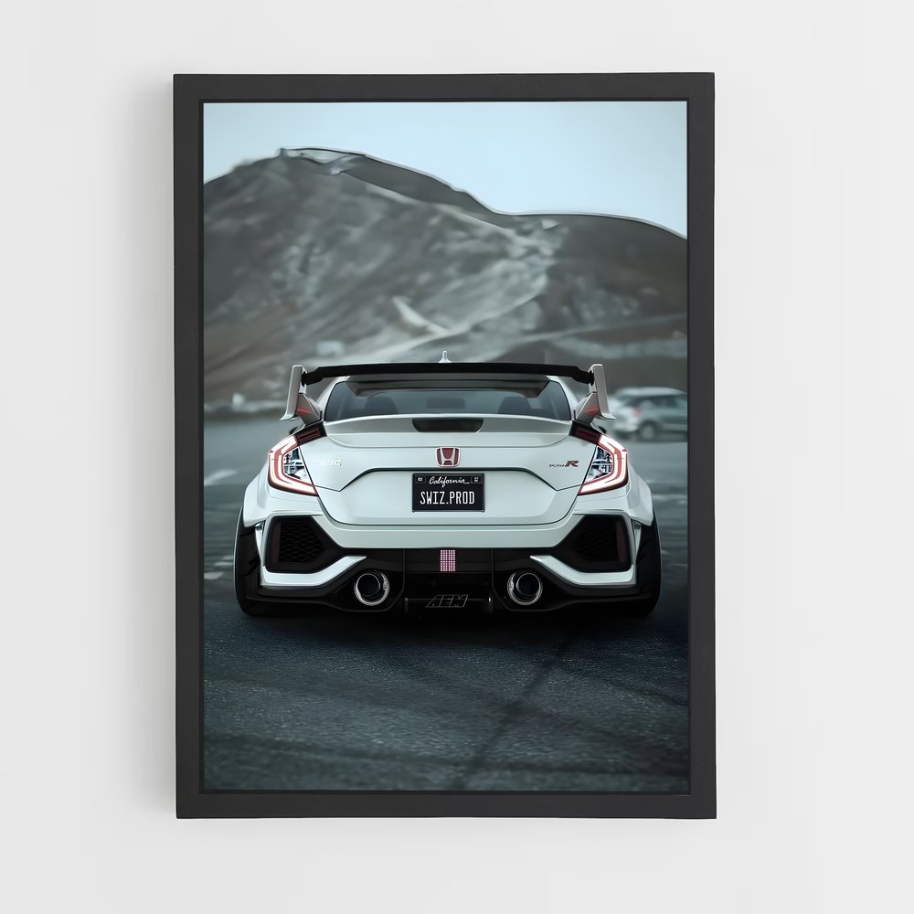 ap-civic type r-2 cadre Noir