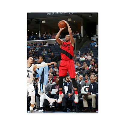 Poster Cj McCollum en Action