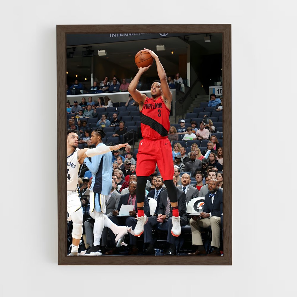 ap-cj mccollum-11 cadre Bois foncé