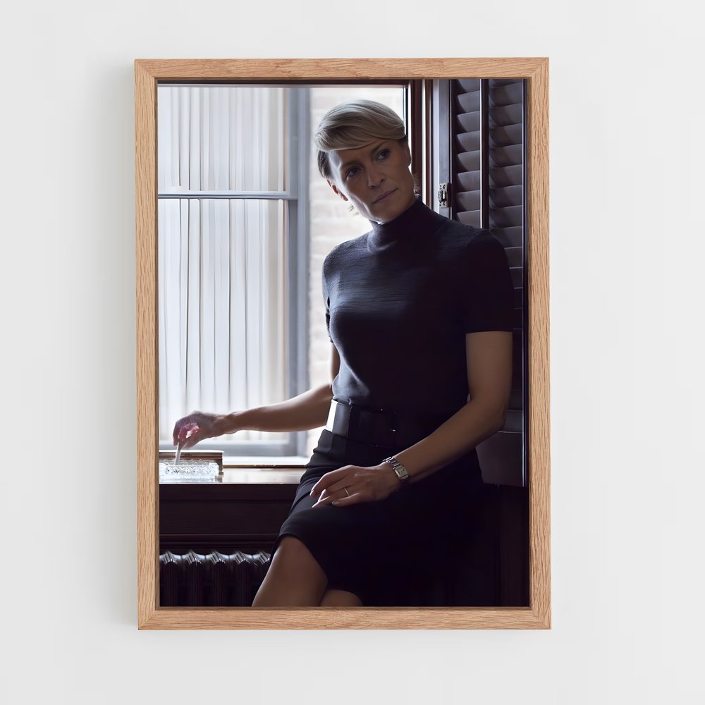 ap-claire underwood-2 cadre Bois clair