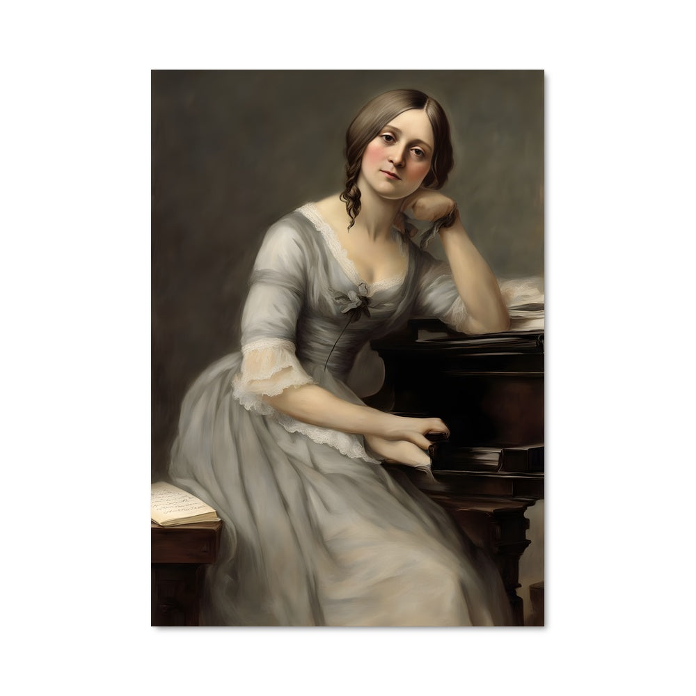 Poster Clara au Piano