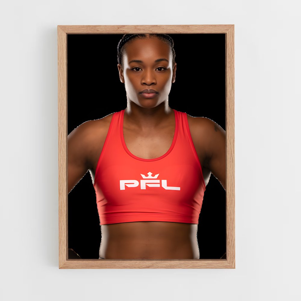 ap-claressa shields-3 cadre Bois clair