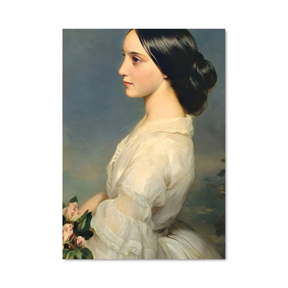 Poster La Fille aux Fleurs