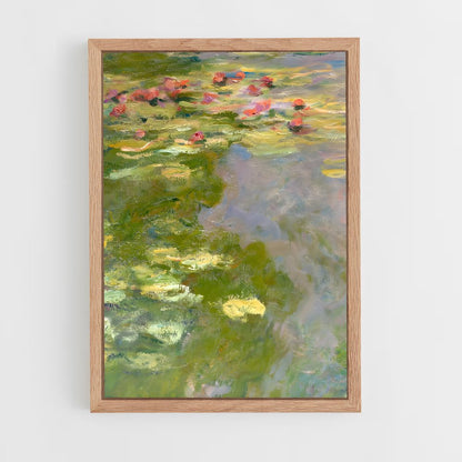 ap-claude monet-12 cadre Bois clair