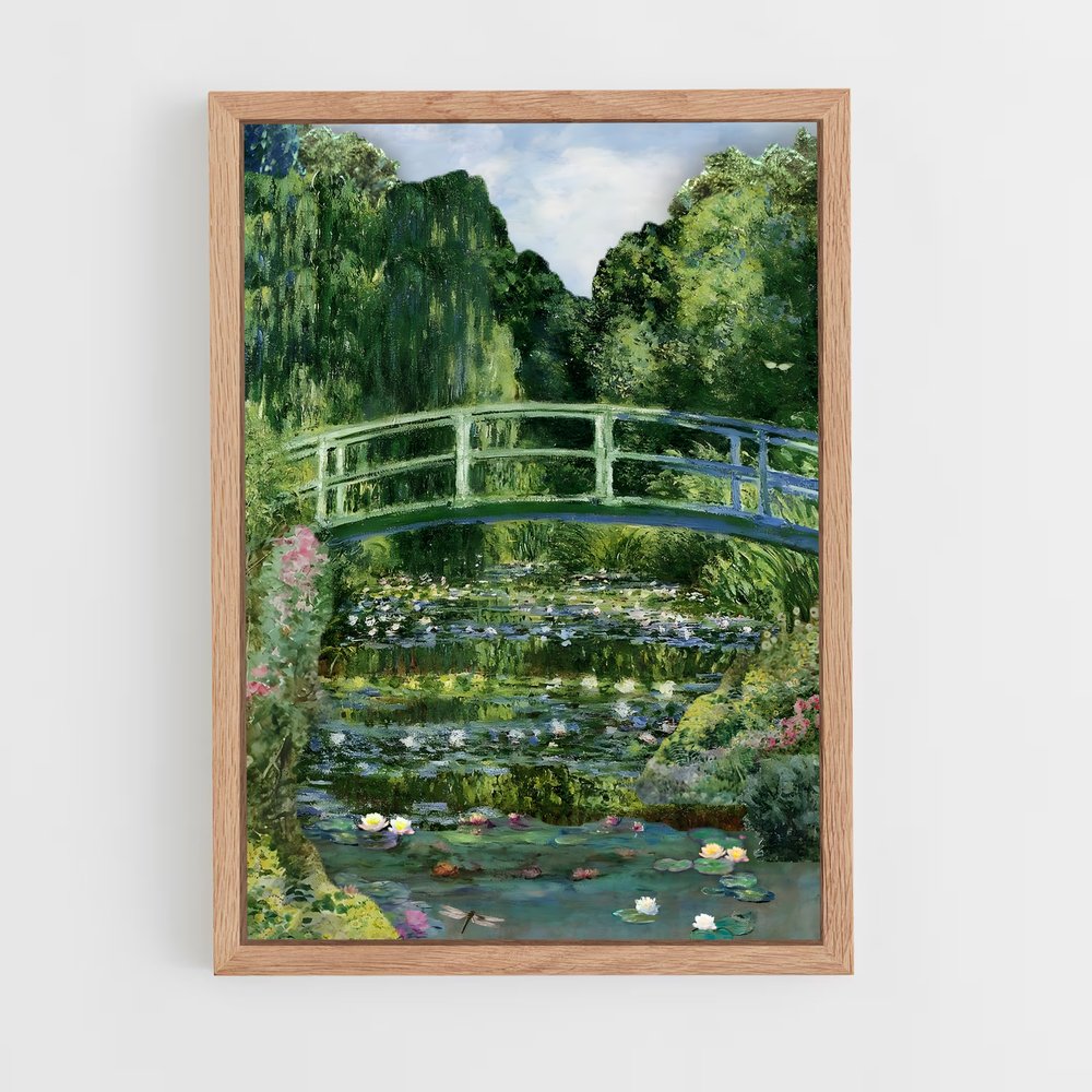 ap-claude monet-2 cadre Bois clair