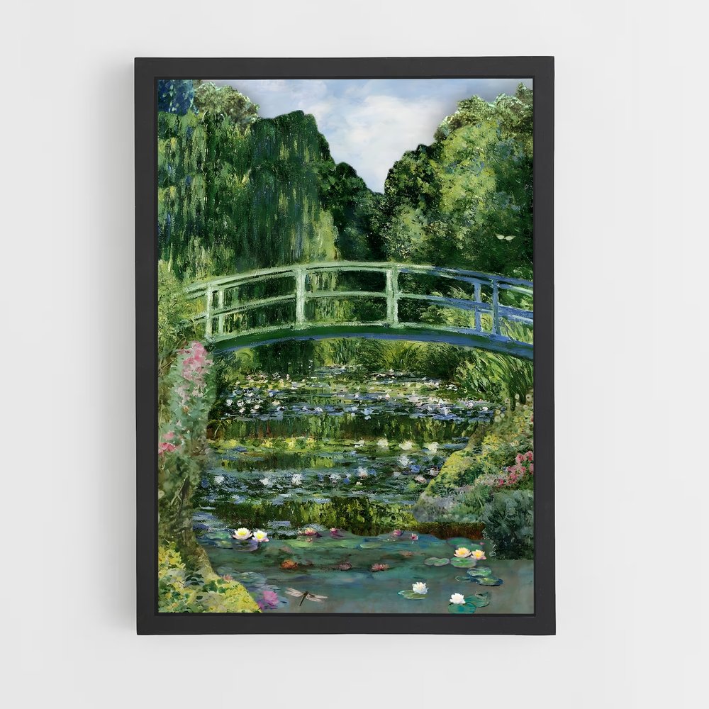 ap-claude monet-2 cadre Noir