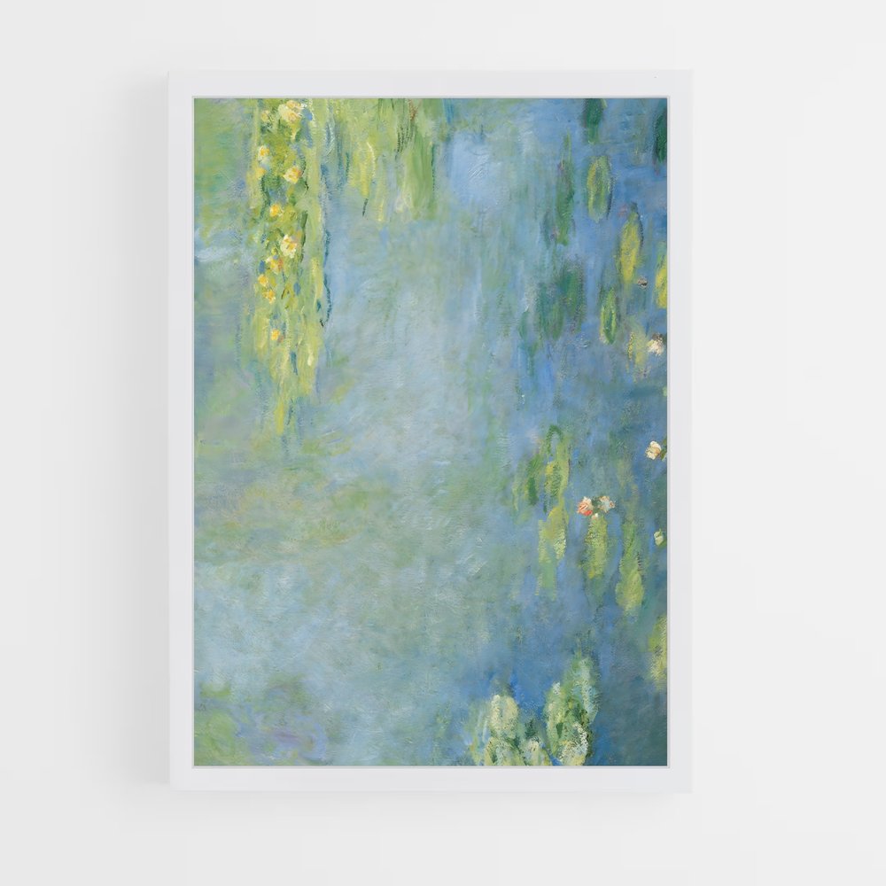 ap-claude monet-8 cadre Blanc