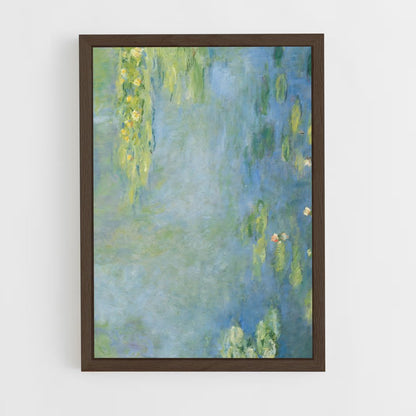 ap-claude monet-8 cadre Bois foncé