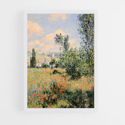 ap-claude monet-9 cadre Blanc