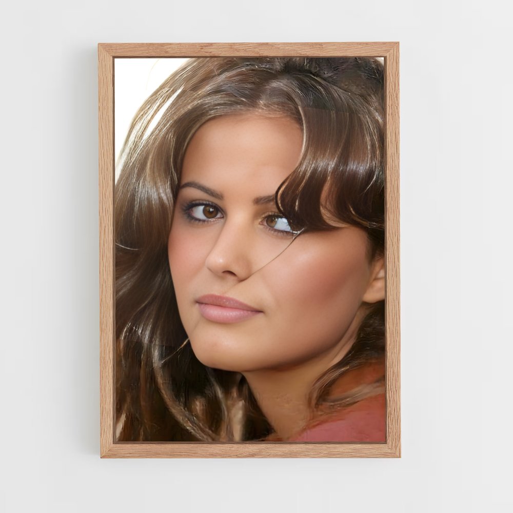 ap-claudia cardinale-5 cadre Bois clair