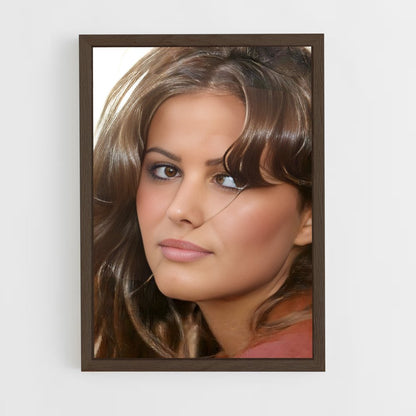 ap-claudia cardinale-5 cadre Bois foncé