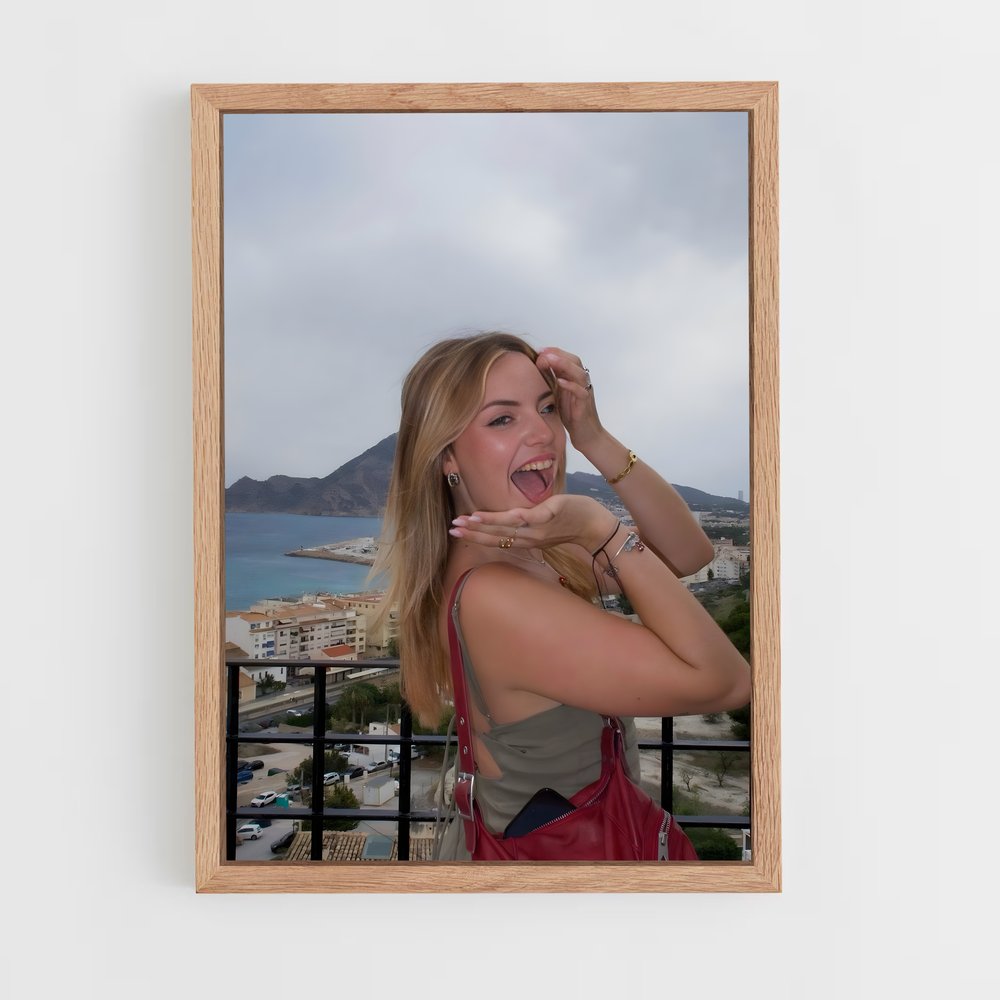ap-claudia garcia-4 cadre Bois clair