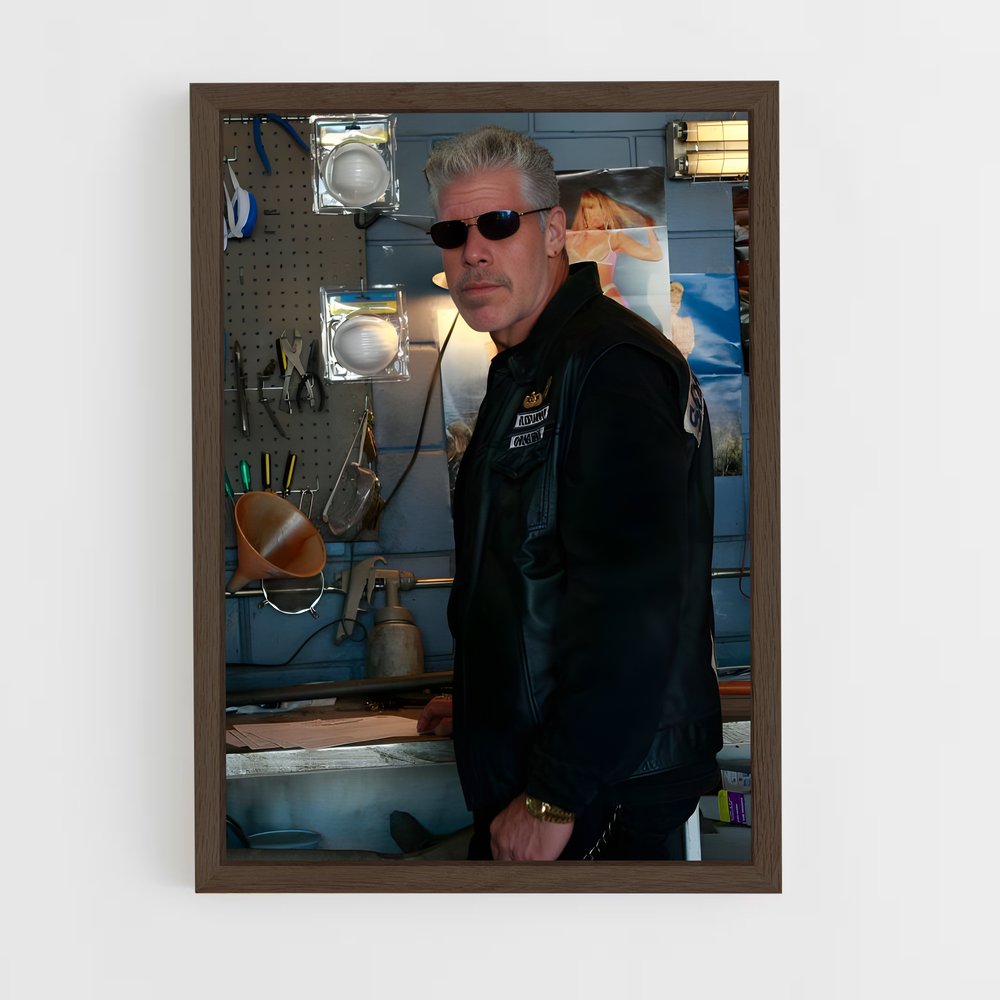 ap-clay morrow-5 cadre Bois foncé