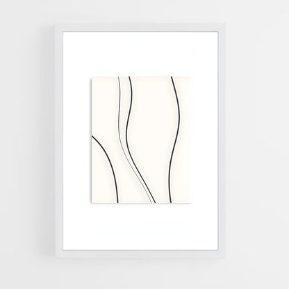 ap-clean lines-10 cadre Blanc