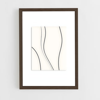 ap-clean lines-10 cadre Bois foncé