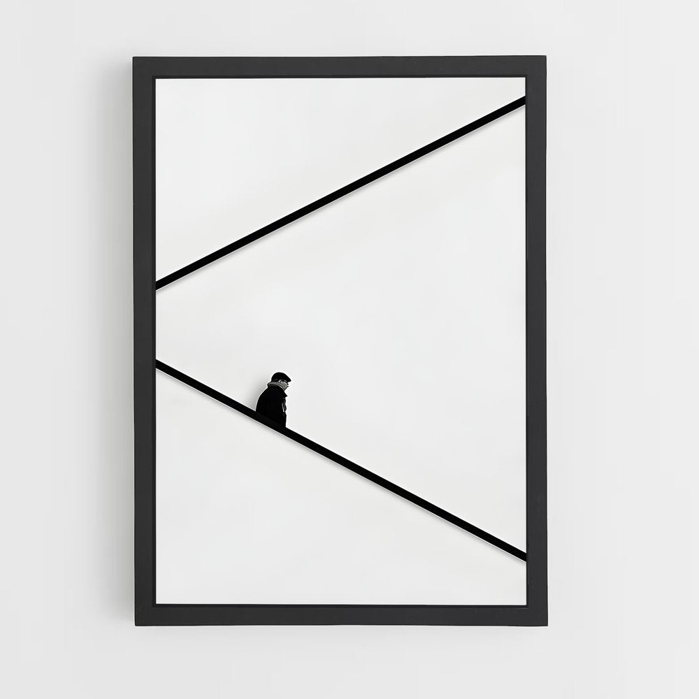ap-clean lines-5 cadre Noir