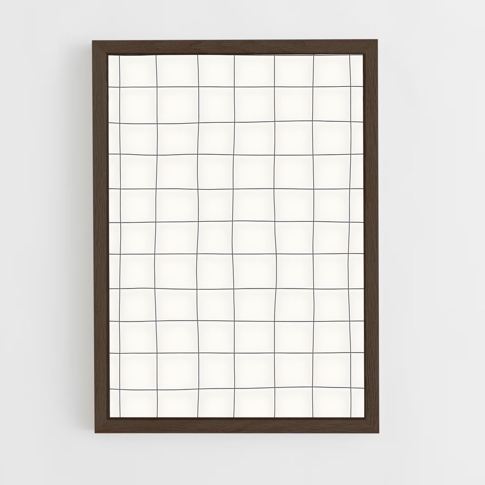 ap-clean lines-7 cadre Bois foncé